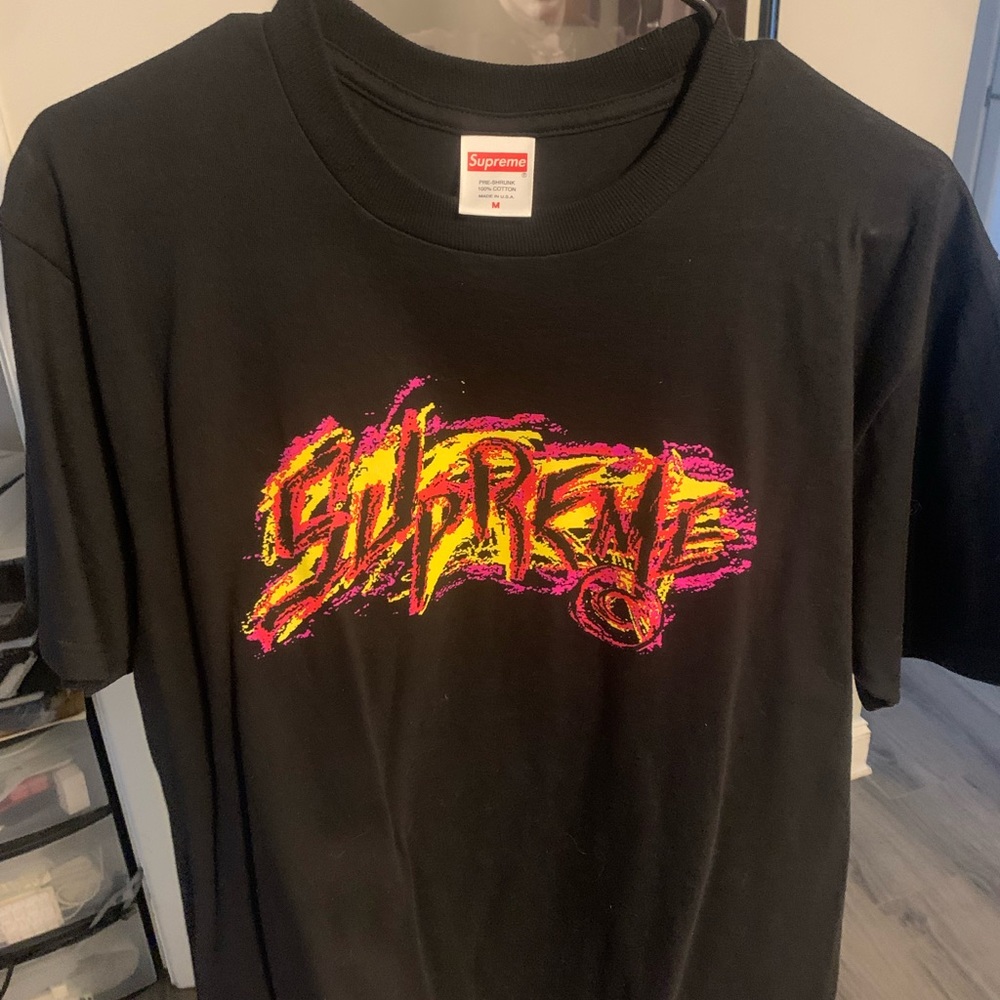 Supreme scratch tee shirt